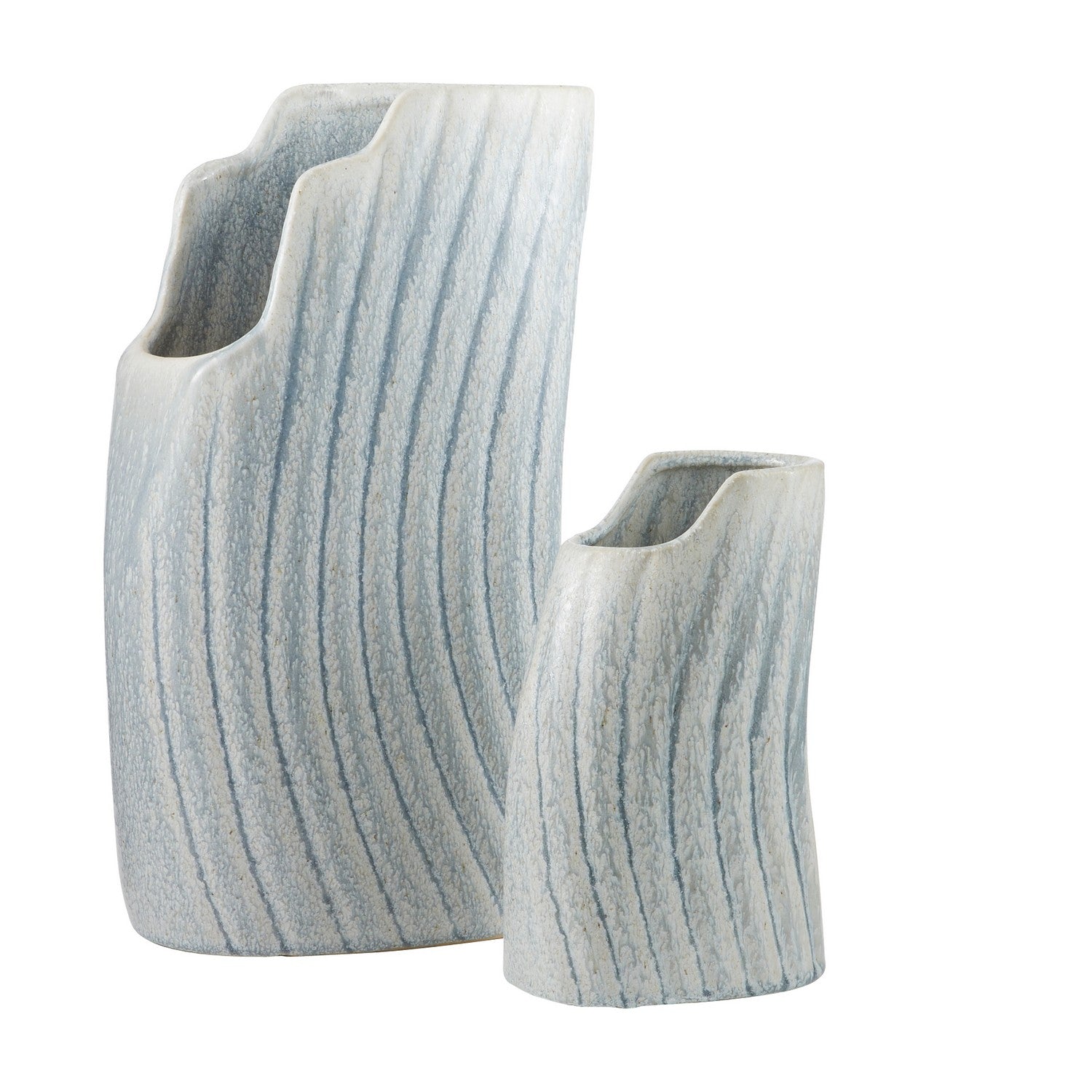 Arteriors - AVC11 - Vases, Set of 2 - Casio - Icy Morn