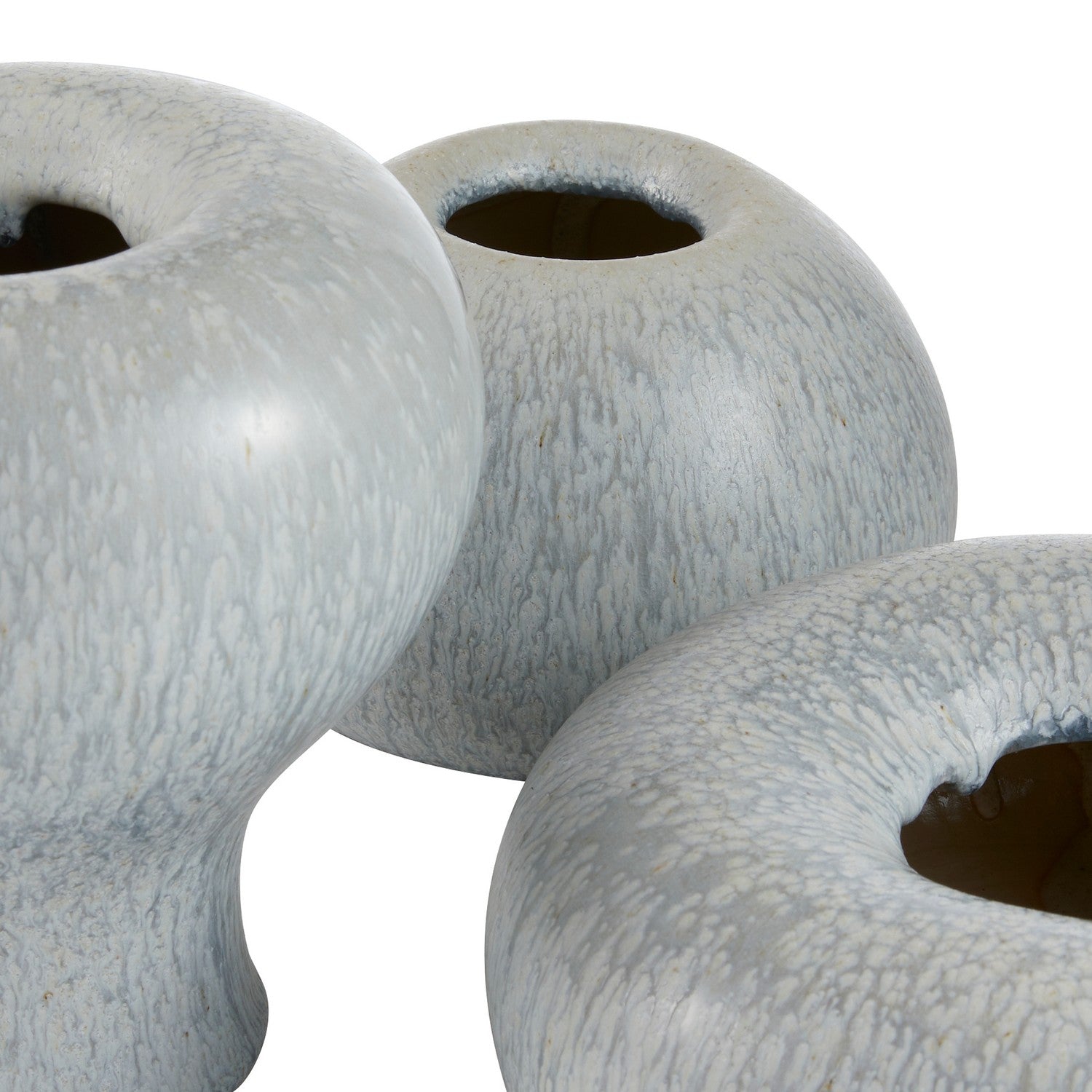 Arteriors - AVC12 - Vases, Set of 3 - Dandy - Icy Morn