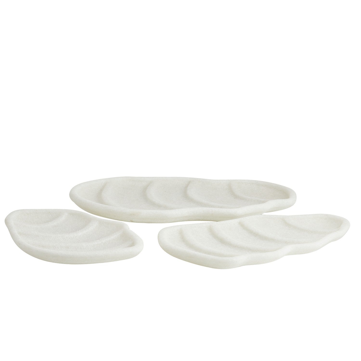 Arteriors - AYC01 - Trays, Set of 3 - Chesapeake - Ivory