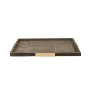 Arteriors - AYI07 - Tray - Dillard - Moss Gray/Antique Brass