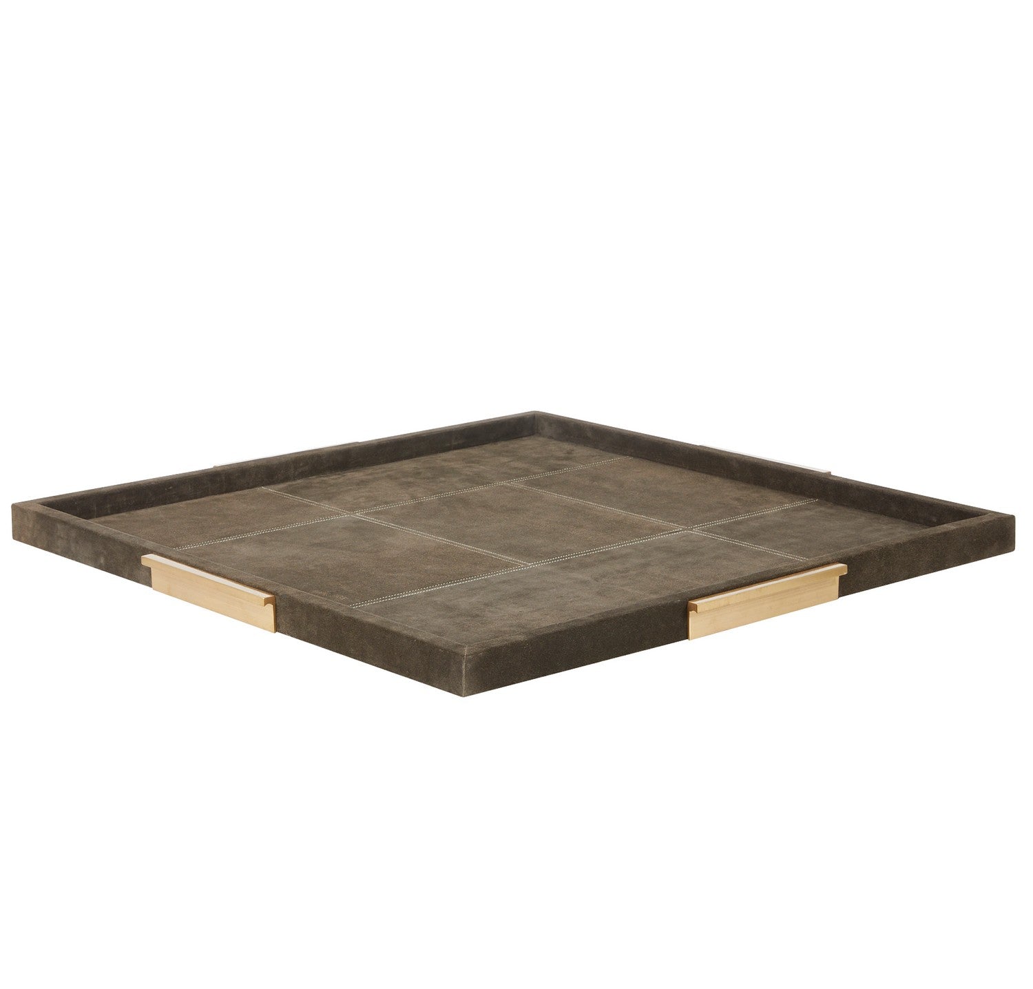 Arteriors - AYI07 - Tray - Dillard - Moss Gray/Antique Brass