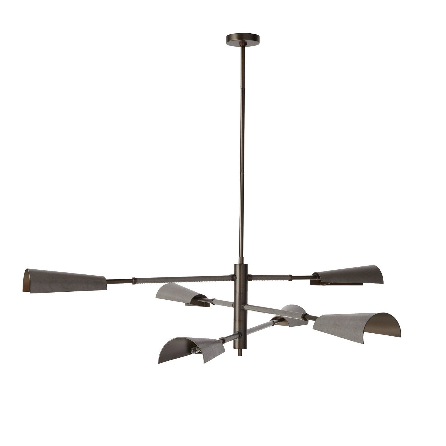 Arteriors - DLC26 - LED Chandelier - Estevan - English Bronze/Graphite