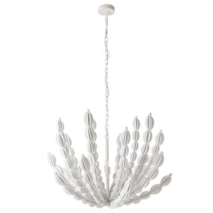 Arteriors - DLS12 - Eight Light Chandelier - Indi - White/White/White