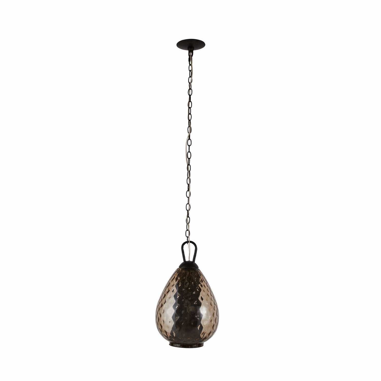 Arteriors - DPI08 - One Light Pendant - Eureka - Smoke/Bronze