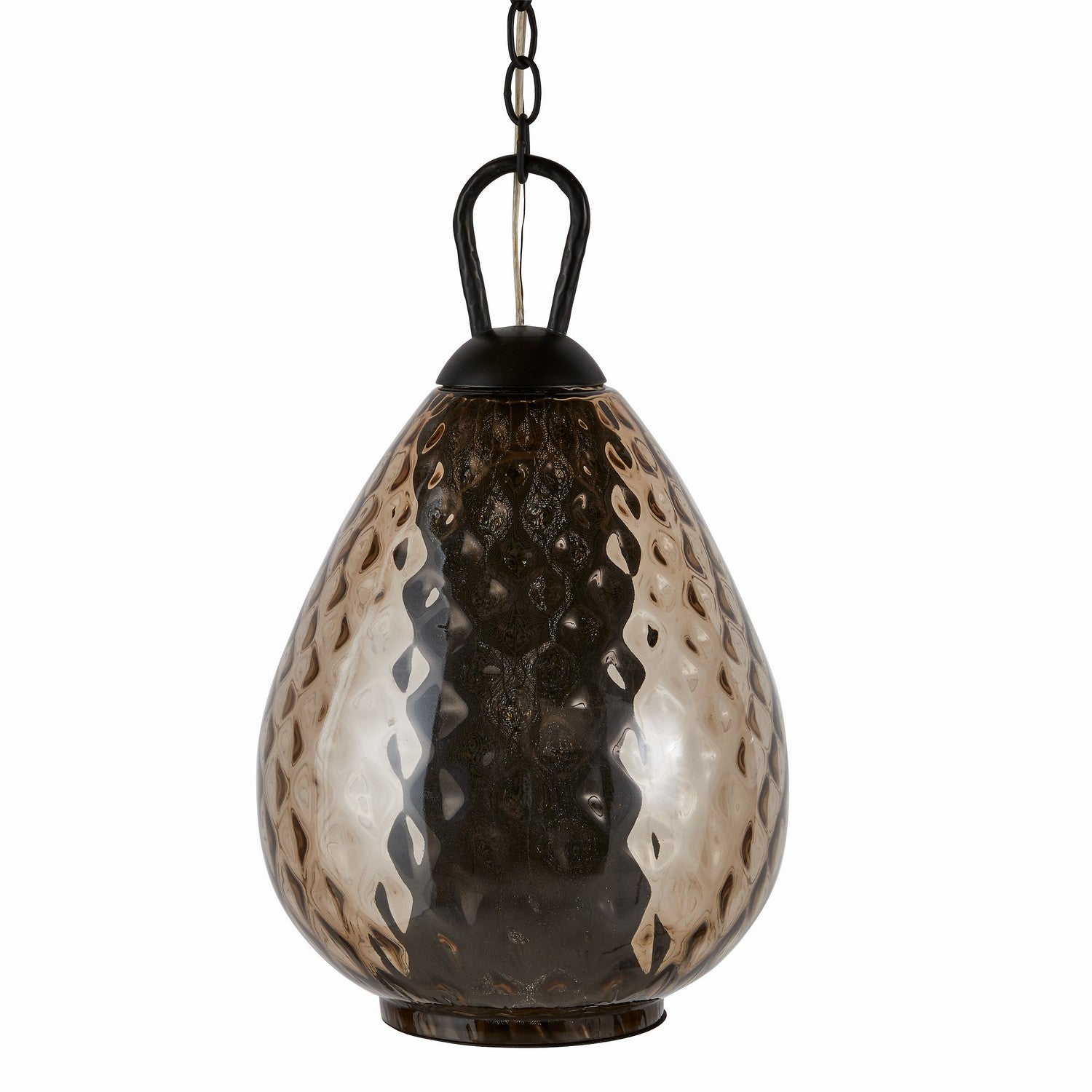 Arteriors - DPI08 - One Light Pendant - Eureka - Smoke/Bronze