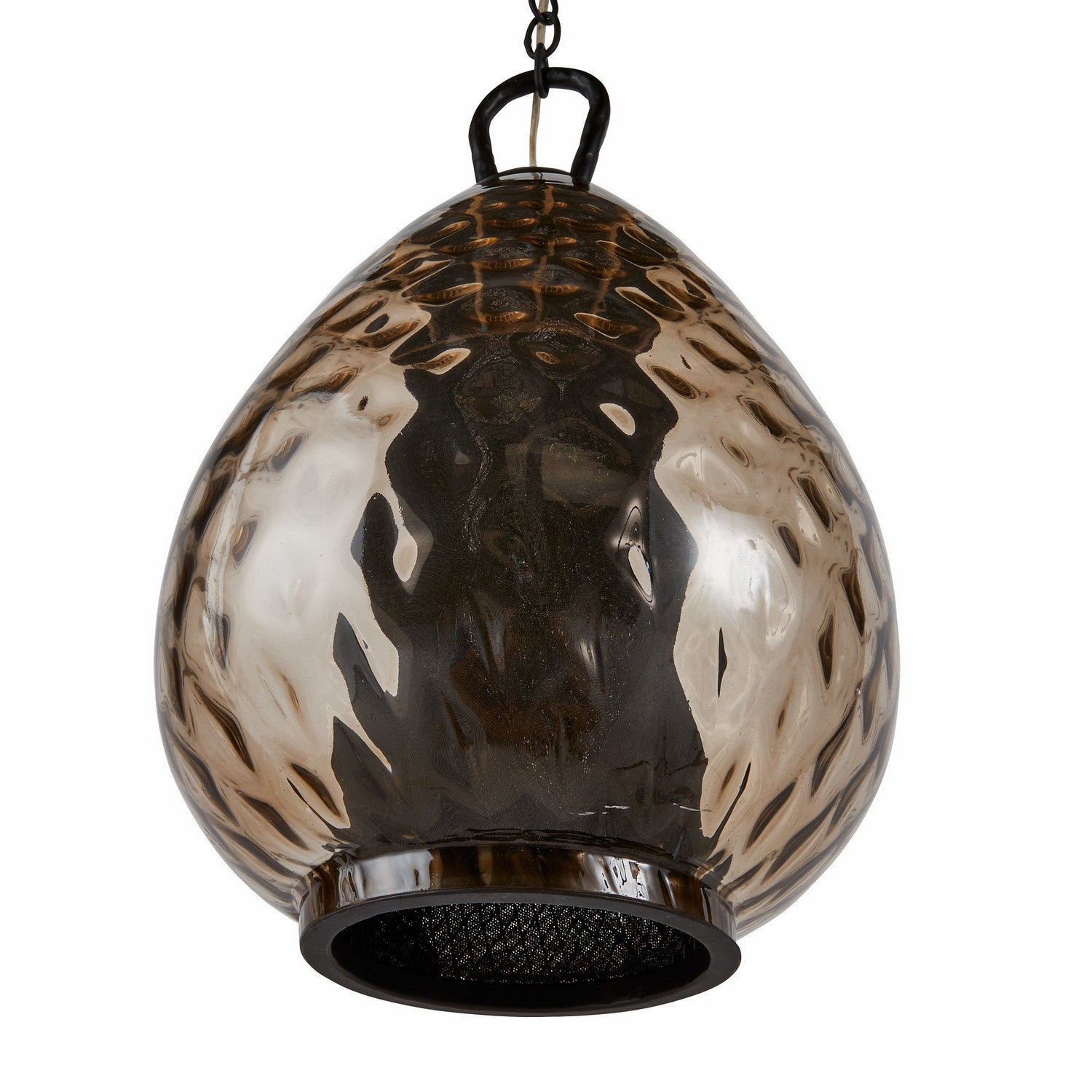 Arteriors - DPI08 - One Light Pendant - Eureka - Smoke/Bronze