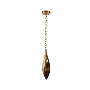 Arteriors - DPI09 - One Light Pendant - Clayton - Vintage Brass