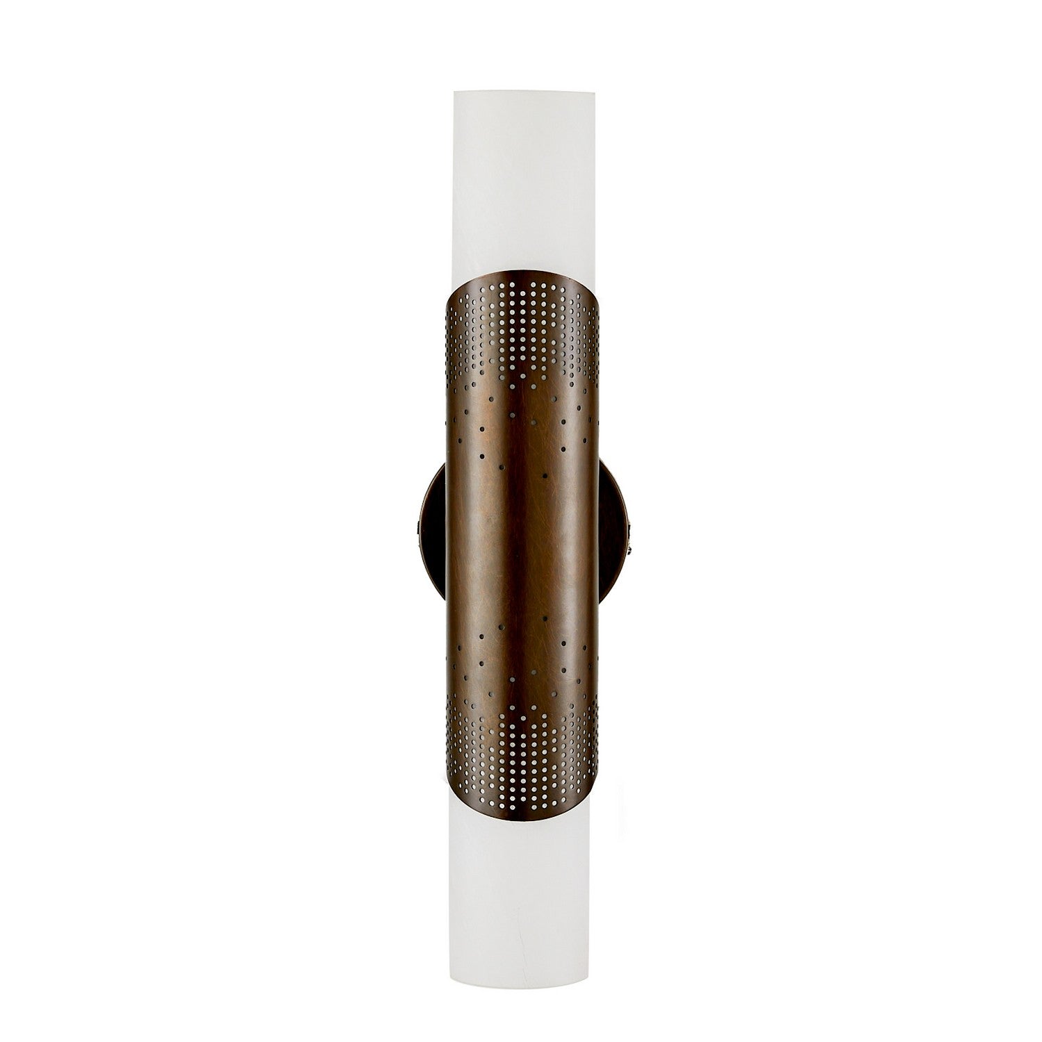 Arteriors - DWC38 - Two Light Wall Sconce - Exelsior - Matte Swirl/English Bronze