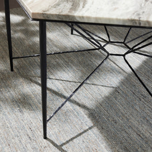 Arteriors - FDI03 - Dining Table - Estrella - Toronto/Blackened Iron