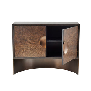 Arteriors - FNS14 - Cabinet - John - Brindle/Sable/Antique Brass