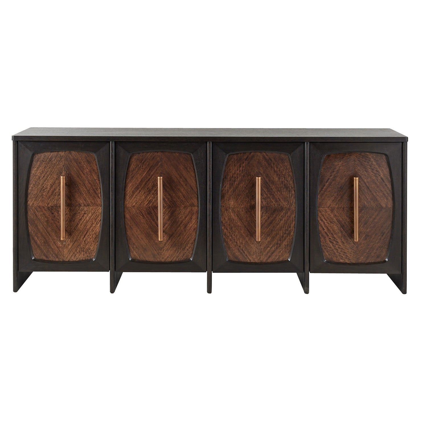 Arteriors - FZS09 - Credenza - Elmore - Brindle/Sable/Antique Brass/Ebony