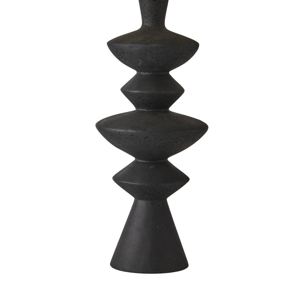 Arteriors - PTC44-152 - One Light Table Lamp - Jillian - Charcoal/Antique Brass/Ivory/Ivory