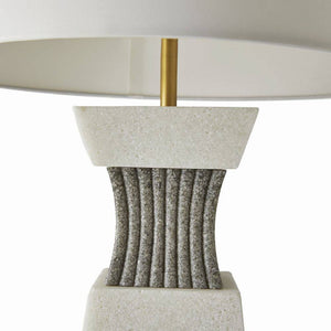 Arteriors - PTC47-SH050 - One Light Table Lamp - Dynasty - Ivory/Graphite/Antique Brass/Off-White/Off-White