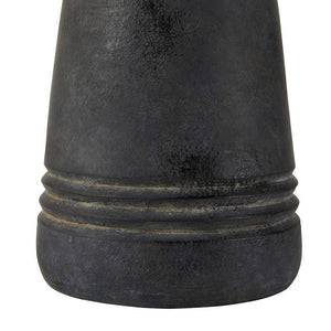 Arteriors - PTS16-829 - One Light Table Lamp - Django - Matte Charcoal/Antique Brass/Off-White/Off-White