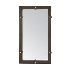 Arteriors - WMC02 - Mirror - Cambridge - English Bronze/Antique Brass/Plain