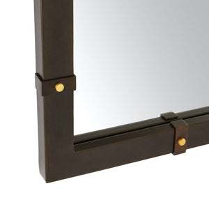 Arteriors - WMC02 - Mirror - Cambridge - English Bronze/Antique Brass/Plain