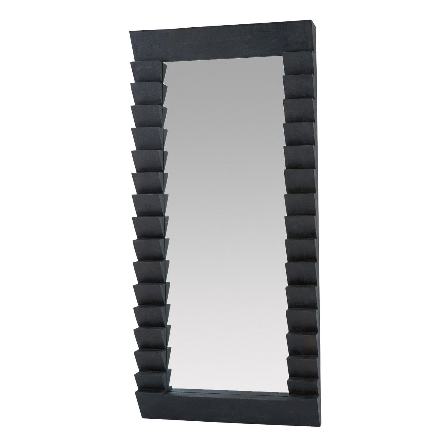 Arteriors - WMI38 - Floor Mirror - Elkins - Ebony/Plain