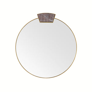 Arteriors - WMI45 - Mirror - Cersei - Antique Brass/Carmine/Plain