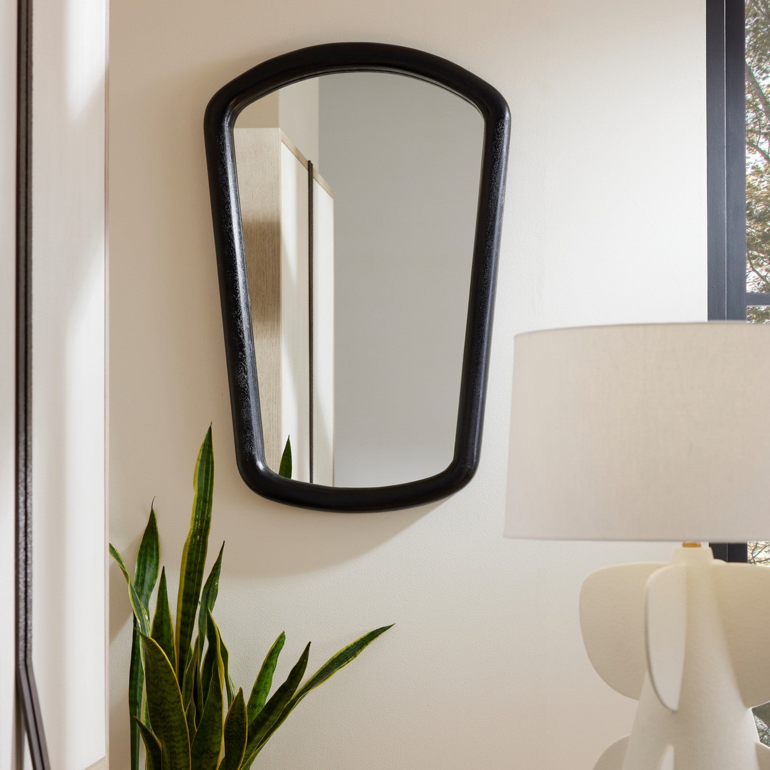 Arteriors - WMI47 - Mirror - Dyer - Ebony/Plain