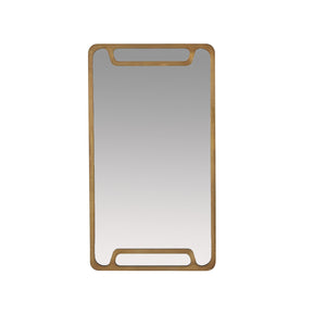 Arteriors - WMI49 - Mirror - Dodger - Vintage Brass/Plain