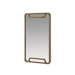 Arteriors - WMI49 - Mirror - Dodger - Vintage Brass/Plain