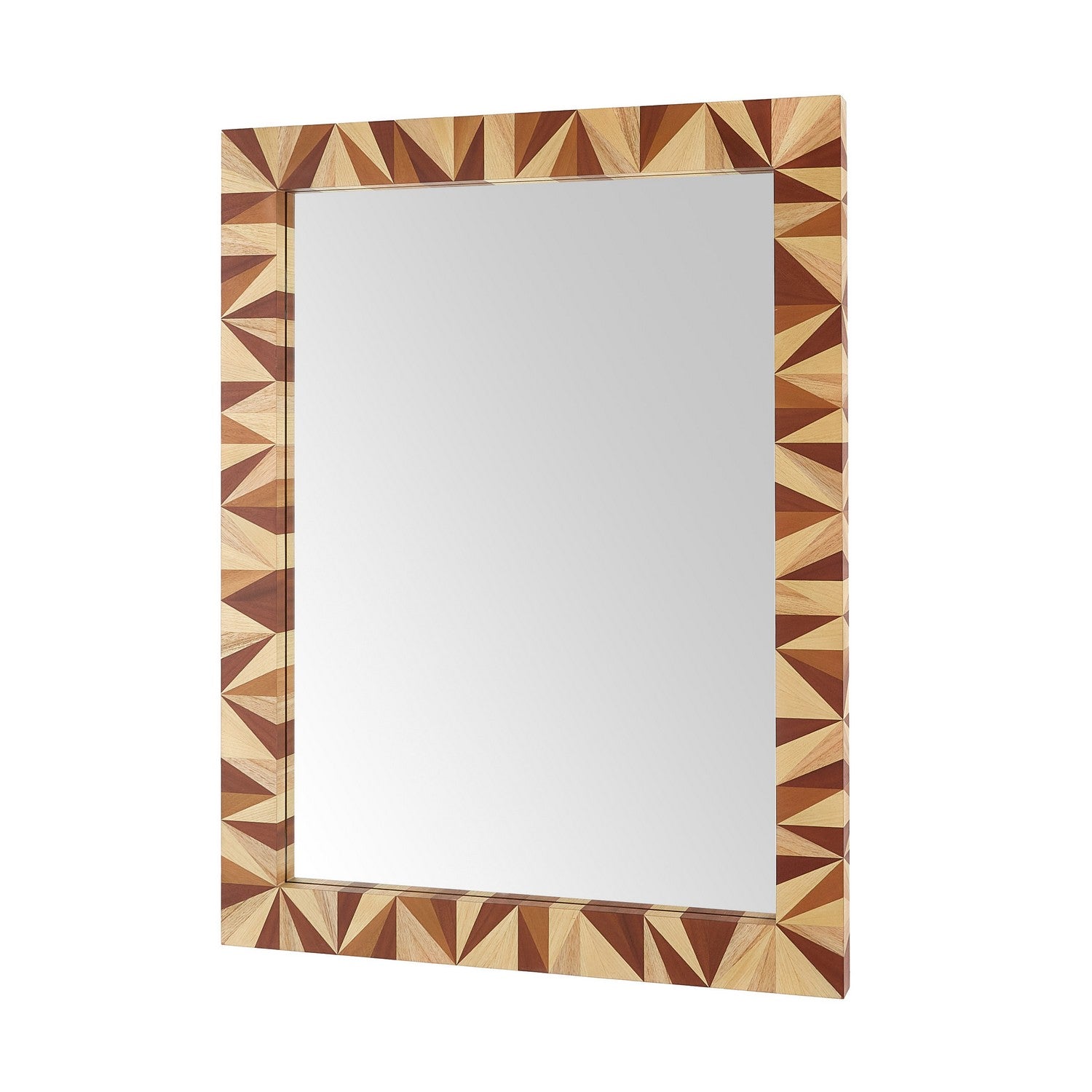 Arteriors - WMS04 - Mirror - Calico - Blonde Straw Marquetry/Plain