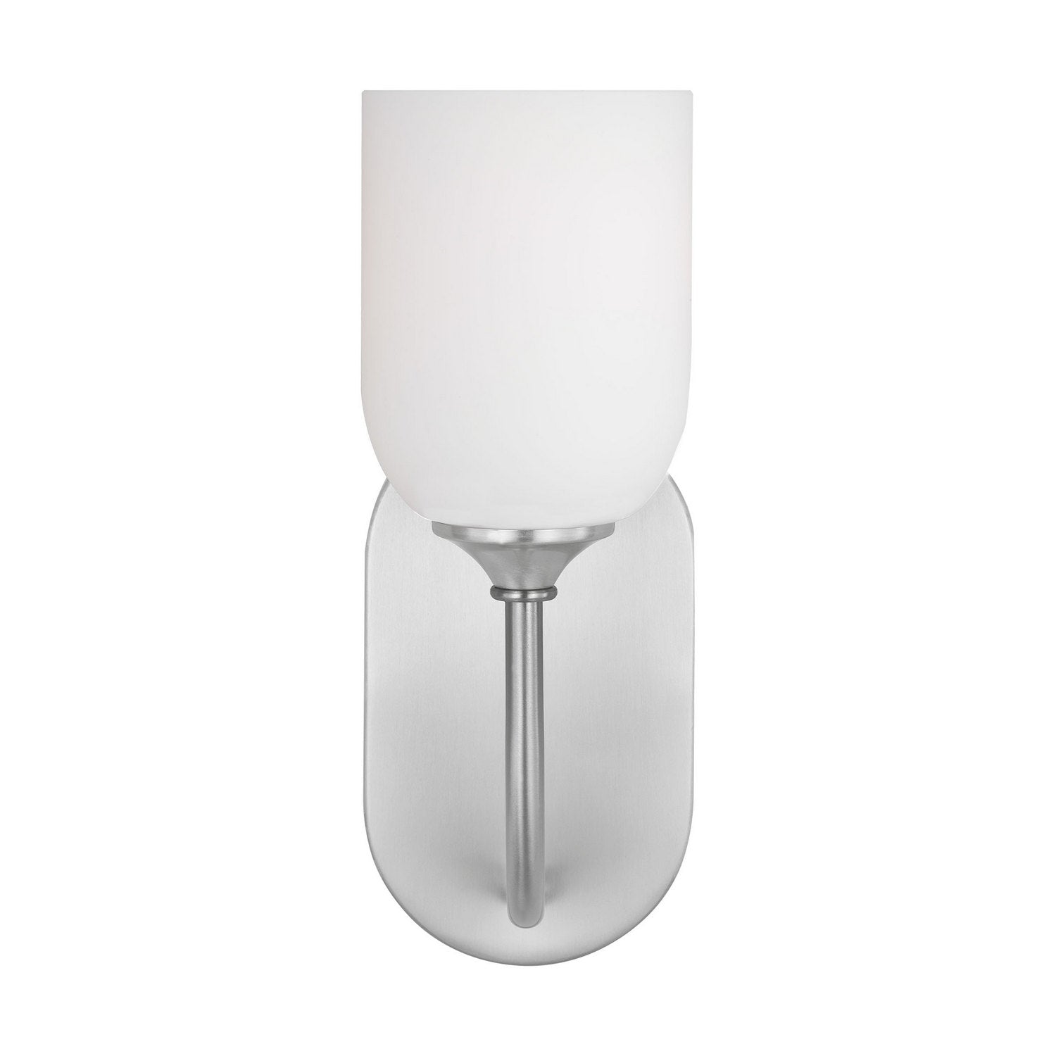 Generation Lighting - GLV1021EN3/BS - One Light Vanity - Emile - Brushed Steel