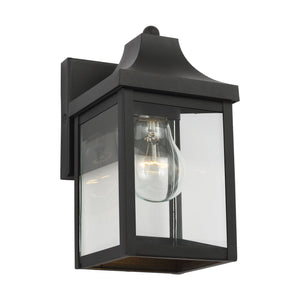 Generation Lighting - GLO1001EN3/TXB - One Light Lantern - Saybrook - Textured Black