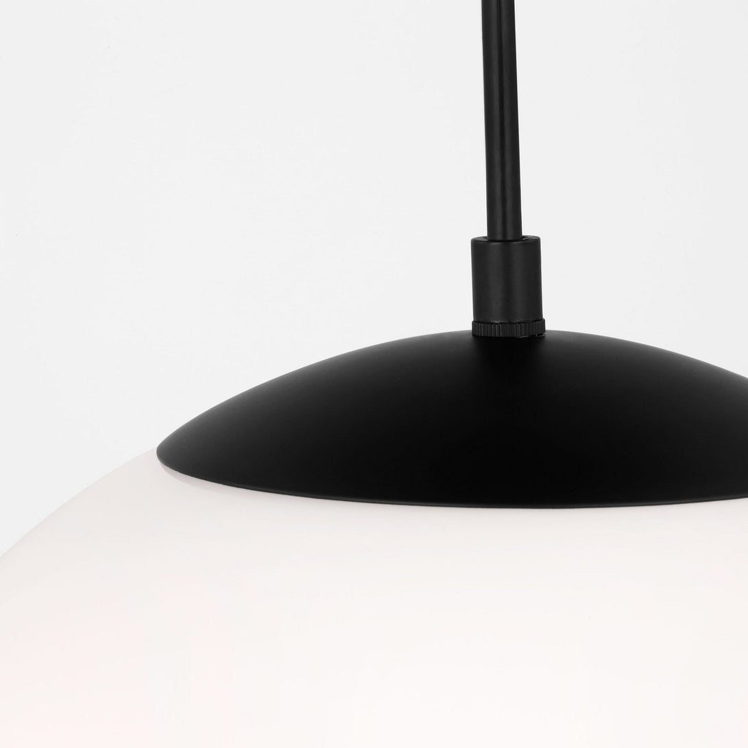 Visual Comfort Studio - 6024EN3-112 - One Light Pendant - Leo - Hanging Globe - Midnight Black