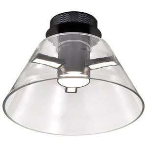 Nuvo Lighting - 62-2063 - LED Semi Flush Mount - Edmond - Matte Black