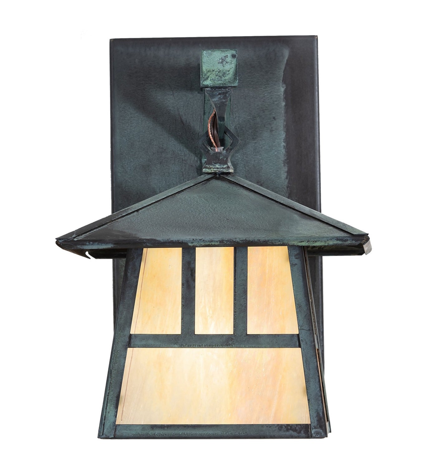 Meyda Tiffany - 92836 - One Light Wall Sconce - Stillwater - Verdigris