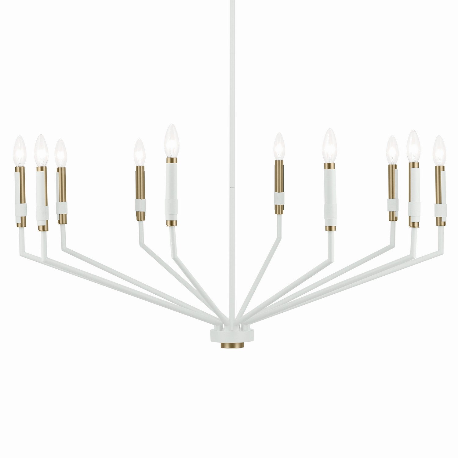 Kichler - 52348WH - Ten Light Chandelier - Armand - White