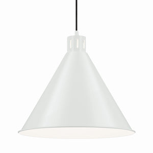 Kichler - 52177WH - One Light Pendant - Zailey - White