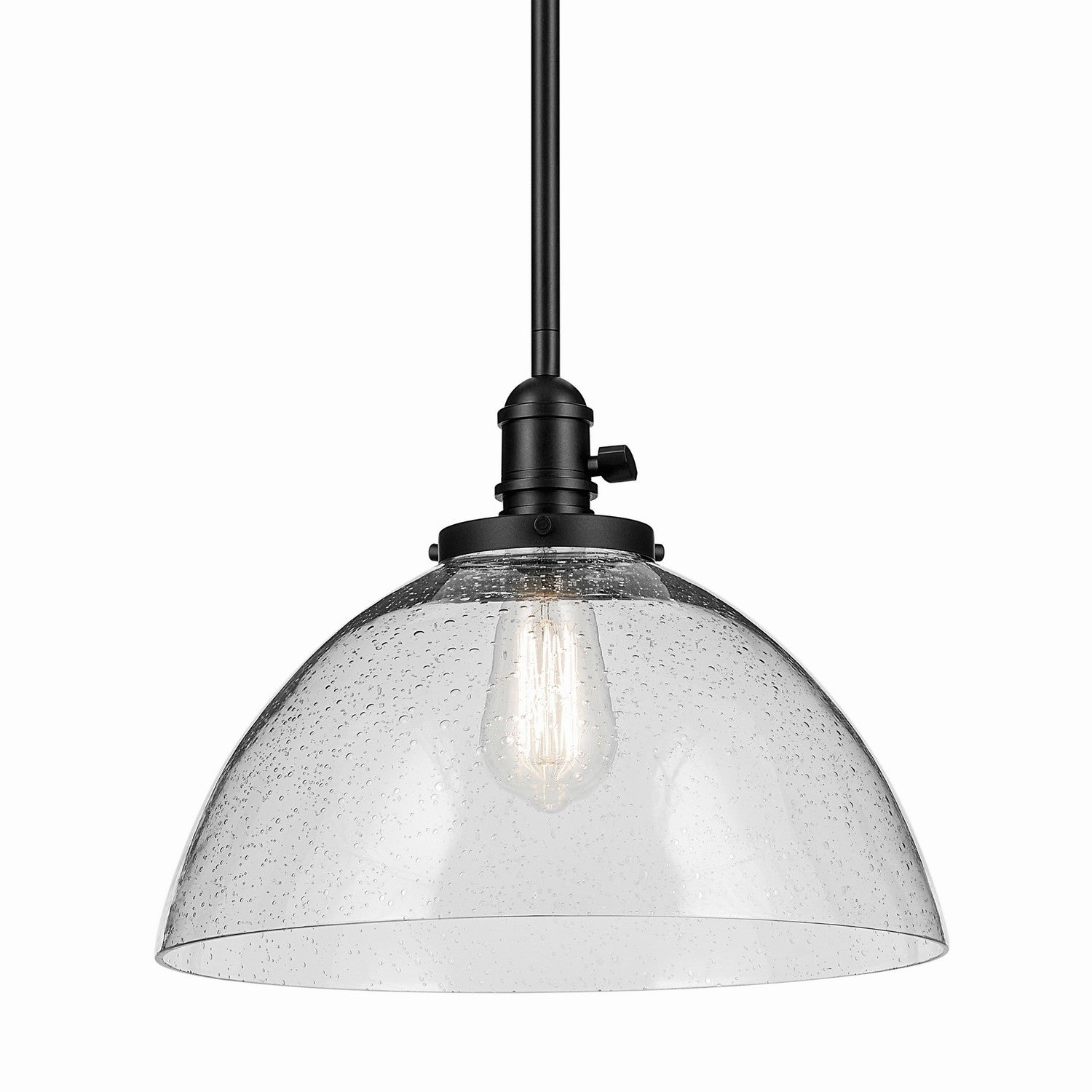 Kichler - 43912BK - One Light Pendant - Avery - Black