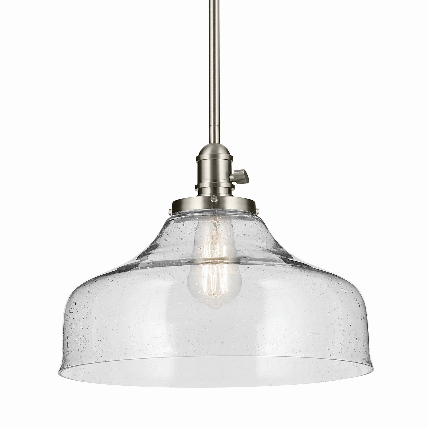 Kichler - 43906NI - One Light Pendant - Avery - Brushed Nickel
