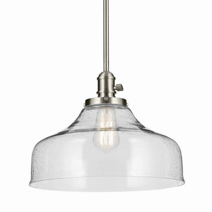 Kichler - 43906NI - One Light Pendant - Avery - Brushed Nickel
