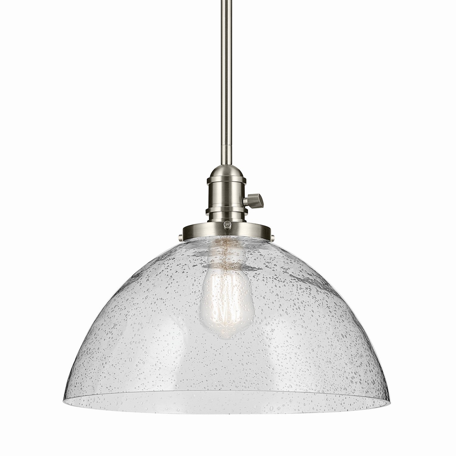 Kichler - 43912NI - One Light Pendant - Avery - Brushed Nickel