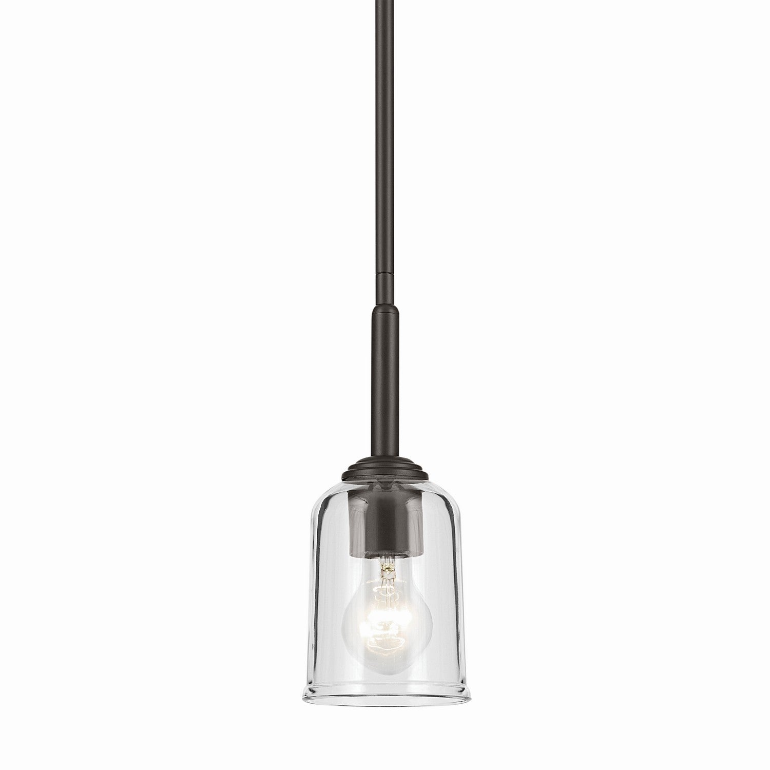 Kichler - 43674OZCLR - One Light Mini Pendant - Shailene - Olde Bronze