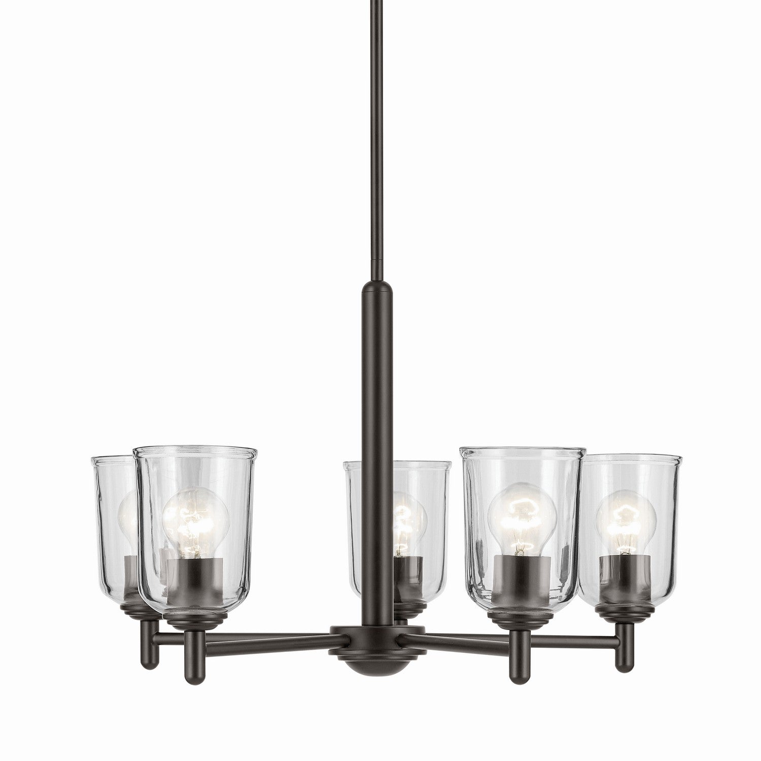 Kichler - 43671OZCLR - Five Light Chandelier - Shailene - Olde Bronze