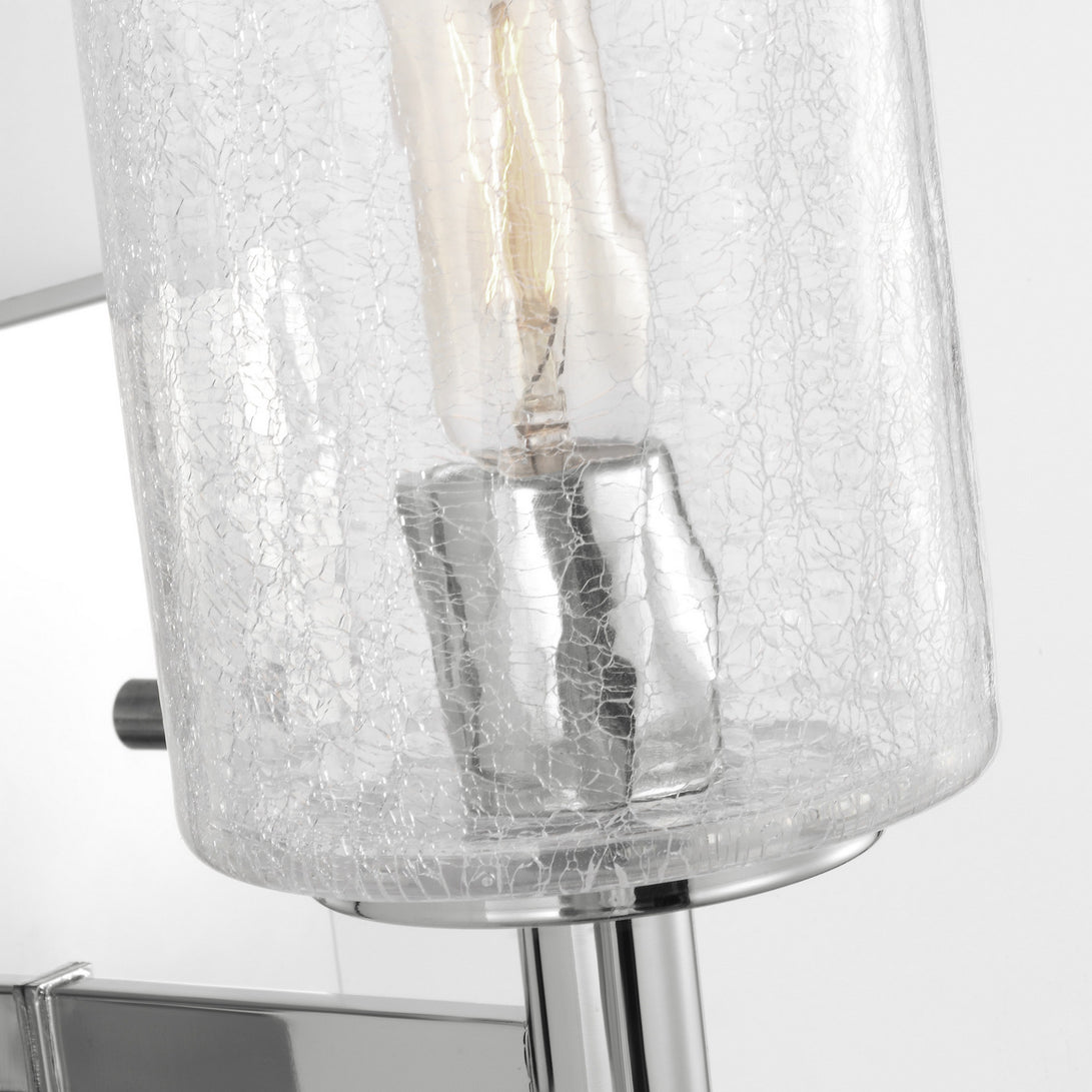 Generation Lighting - GLV1031EN/CH - One Light Wall / Bath Sconce - Parker - Chrome
