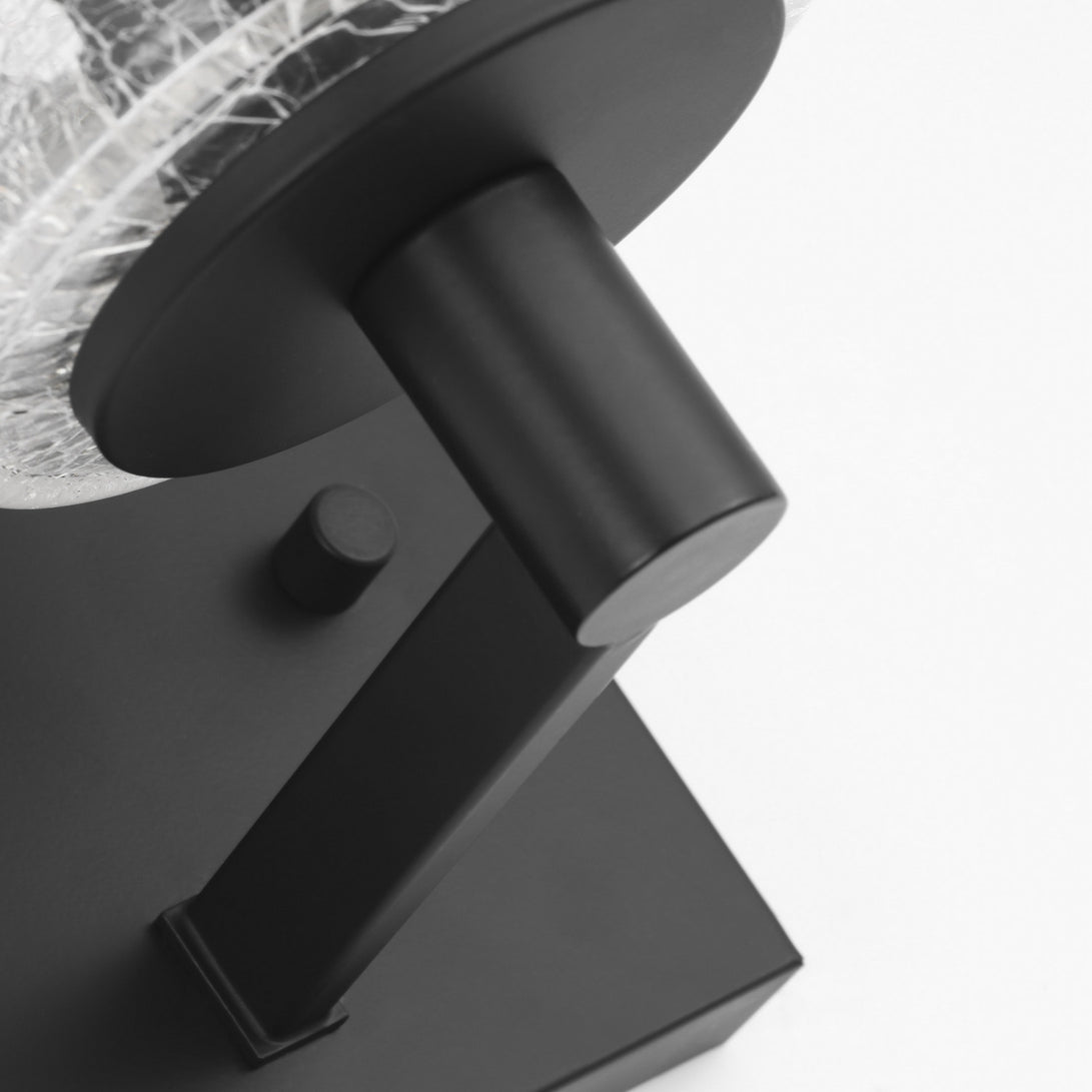 Generation Lighting - GLV1031EN/MBK - One Light Wall / Bath Sconce - Parker - Midnight Black