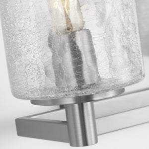 Generation Lighting - GLV1032EN/BS - Two Light Wall / Bath - Parker - Brushed Steel