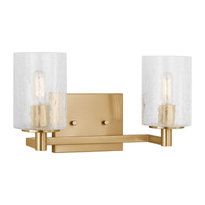 Generation Lighting - GLV1032EN/SB - Two Light Wall / Bath - Parker - Satin Bronze