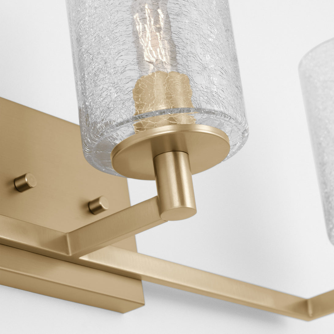 Generation Lighting - GLV1033EN/SB - Three Light Wall / Bath - Parker - Satin Bronze