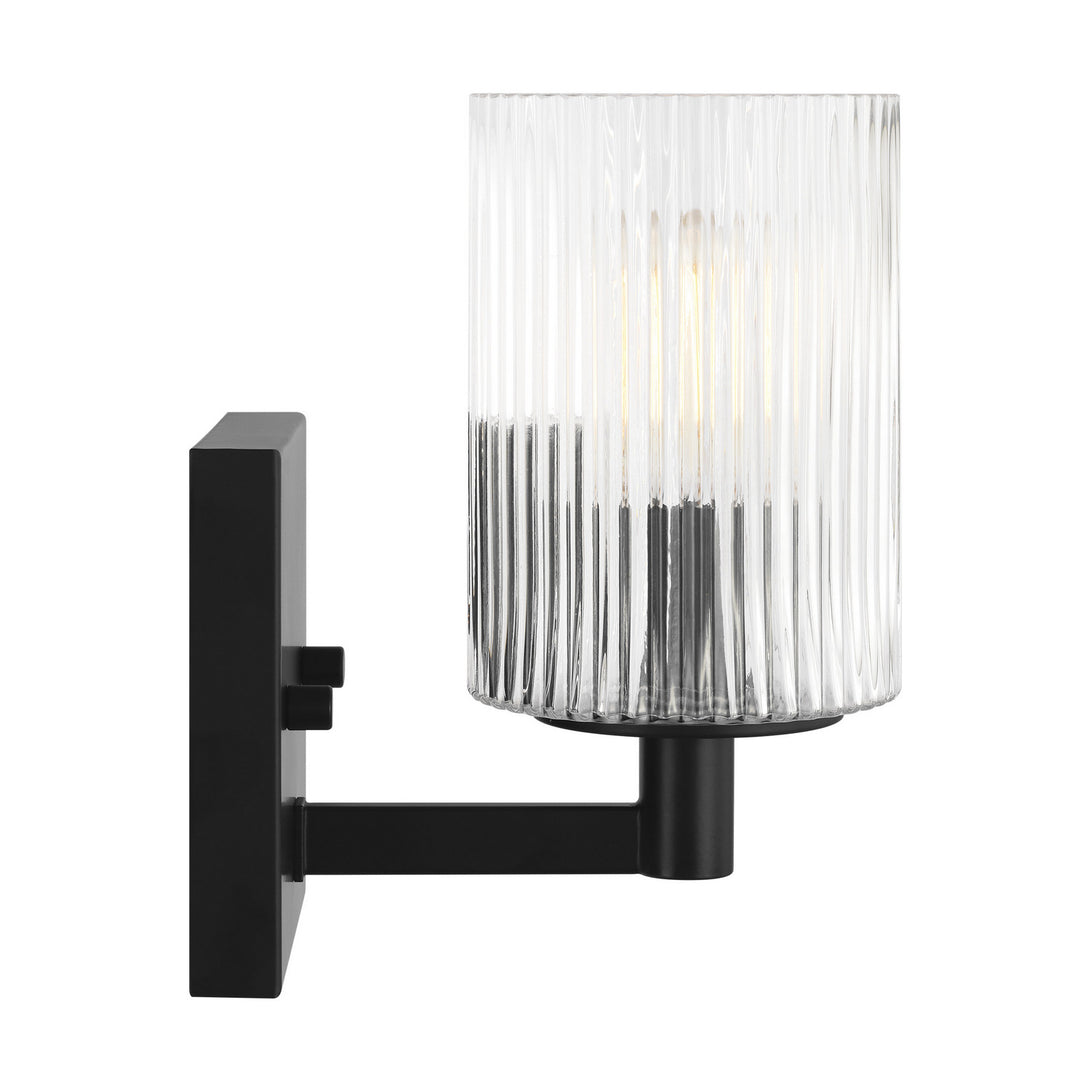 Generation Lighting - GLV1041EN/MBK - One Light Wall / Bath Sconce - Lando - Midnight Black