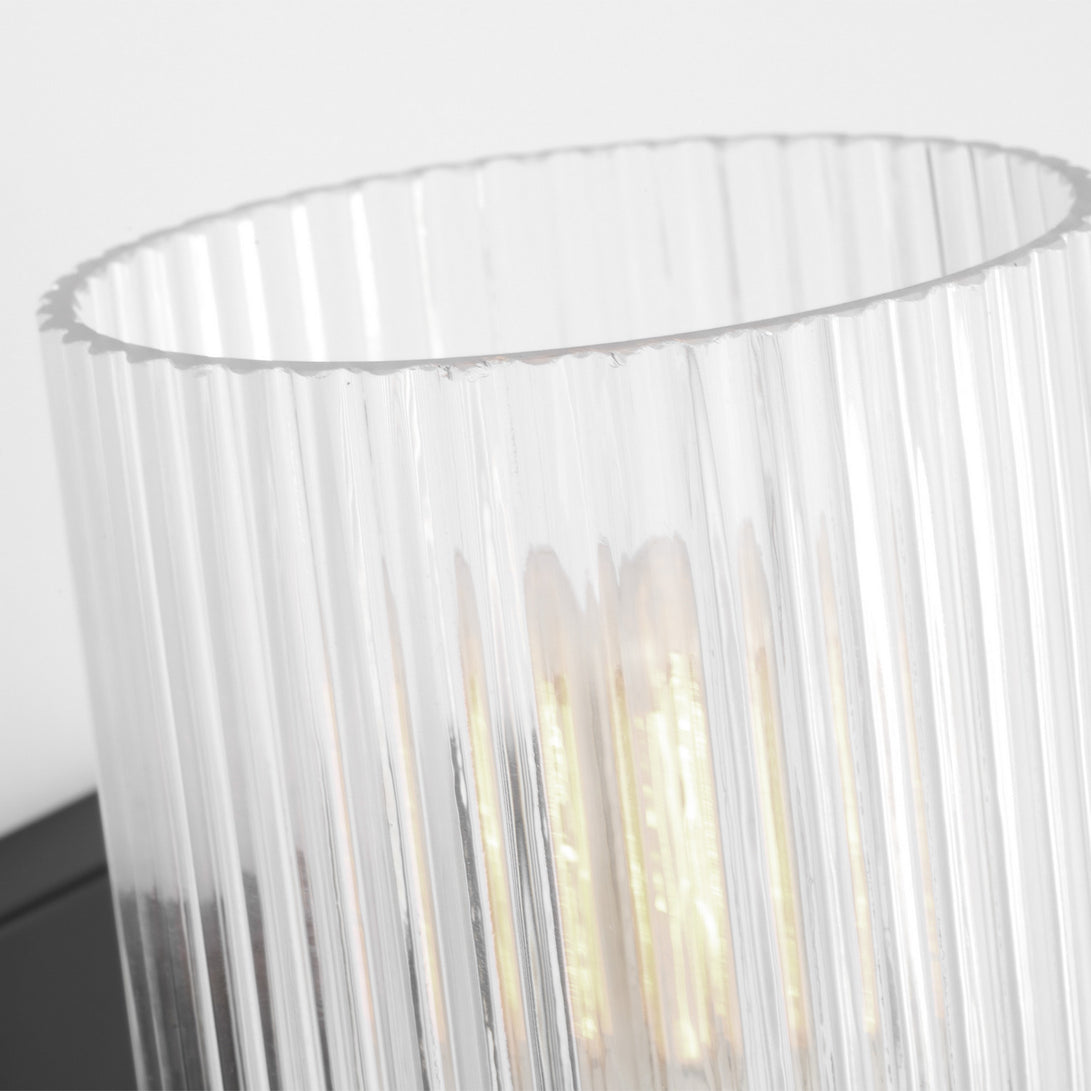 Generation Lighting - GLV1041EN/MBK - One Light Wall / Bath Sconce - Lando - Midnight Black