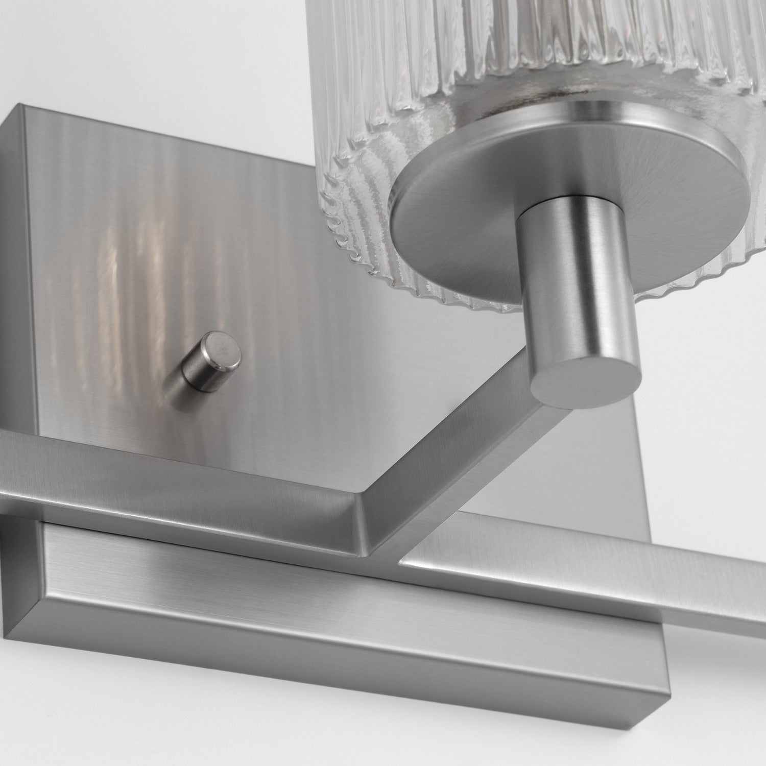 Generation Lighting - GLV1043EN/BS - Three Light Wall / Bath - Lando - Brushed Steel