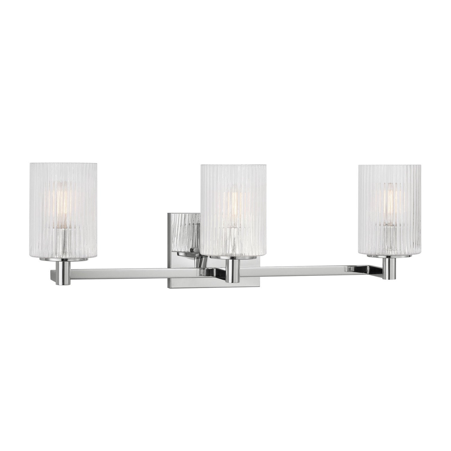 Generation Lighting - GLV1043EN/CH - Three Light Wall / Bath - Lando - Chrome