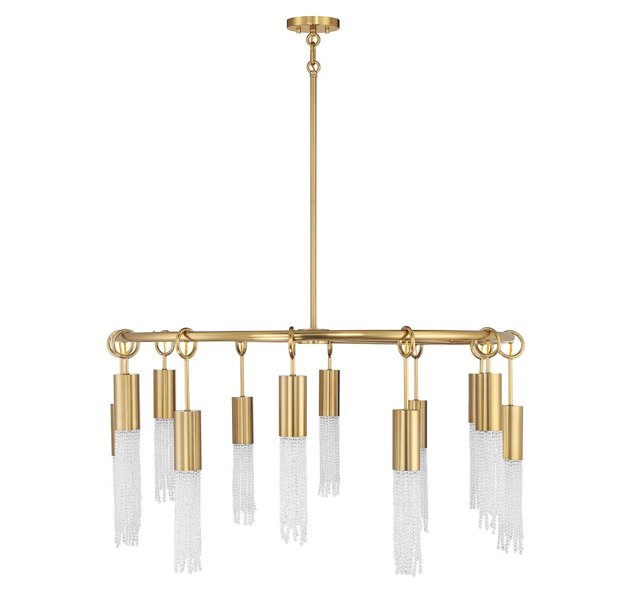 Savoy House - 1-1367-12-322 - 12 Light Chandelier - Chelsea - Warm Brass