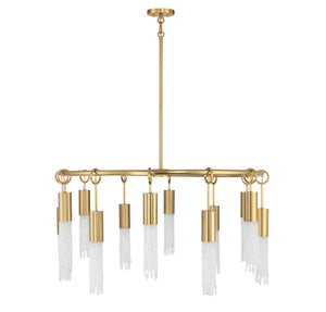 Savoy House - 1-1367-12-322 - 12 Light Chandelier - Chelsea - Warm Brass